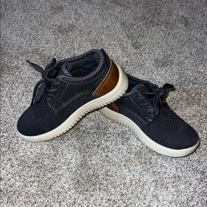 Steve Madden Black and Brown Kids Dress Shoes